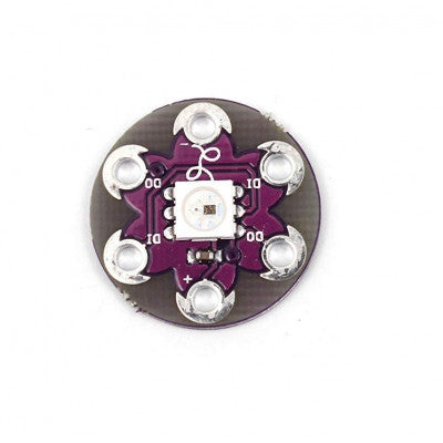 An WS2812 LilyPad RGB LED Module for Arduino
