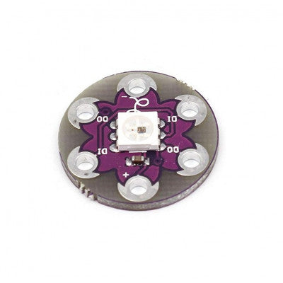 An WS2812 LilyPad RGB LED Module for Arduino