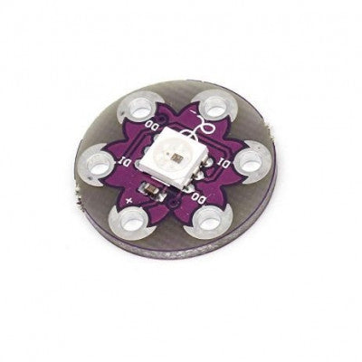 An WS2812 LilyPad RGB LED Module for Arduino