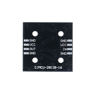 An WS2812B 4x4 RGB LED Module