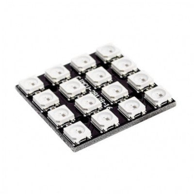 An WS2812B 4x4 RGB LED Module