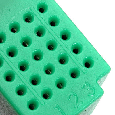 An XF-25 Ultra Mini Breadboard Green - 2 Pieces Pack
