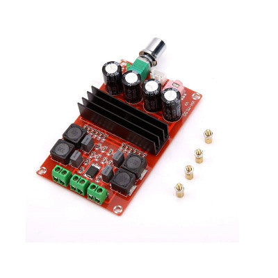 An XH-M190 Tube Digital Audio Board TDA3116D2 Power Audio Amp 2.0 Class D Stereo HIFI amplifier DC12- 24V 2x100W