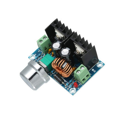 An XH-M401 DC-DC Step Down Buck Converter Power Supply Module XL4016E1
