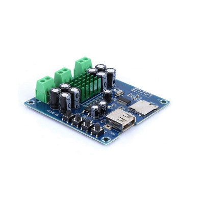An XH-M422 TPA3116D2 Bluetooth Amplifier Board U disk TF Player Amp Boards Dual Channels 2x50W DC12V-24V