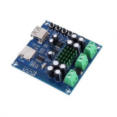 An XH-M422 TPA3116D2 Bluetooth Amplifier Board U disk TF Player Amp Boards Dual Channels 2x50W DC12V-24V