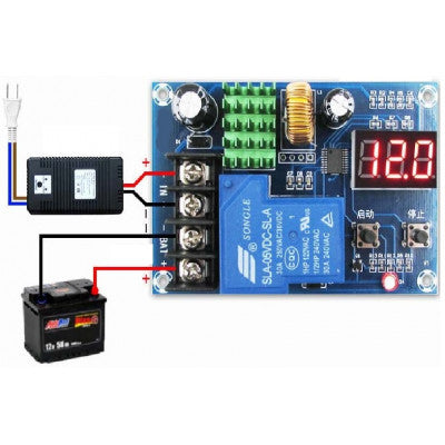 An XH-M604 6V-60V Battery Charging Control Board Intelligent Charger Module