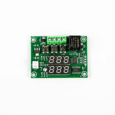 An XH-W1219 12V Digital Red and Green Display Temperature Controller Module with NTC Waterproof Temperature Sensor