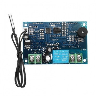An XH-W1401 12V DC Digital Thermostat Temperature Controller With NTC Sensor & LED Display