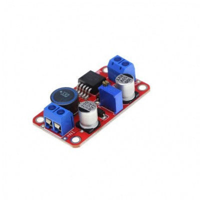 An XL6019 DC-DC 5A Adjustable Boost Power Supply Module