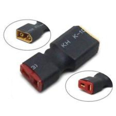 An XT60 Male To T Plug Female Adapter