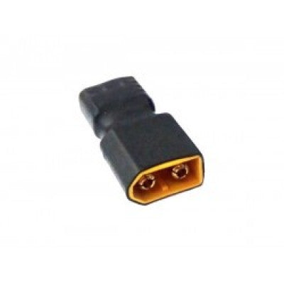 An XT60 Male To T Plug Female Adapter