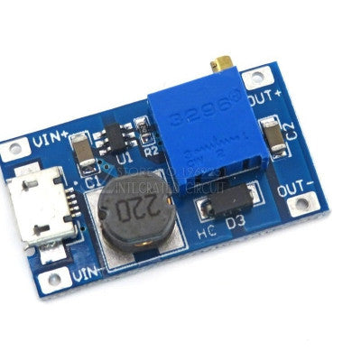 An XY-016 2A DC-DC Step Up 5V 9V 12V 28V Power Module with Micro USB