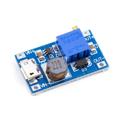 An XY-016 2A DC-DC Step Up 5V 9V 12V 28V Power Module with Micro USB