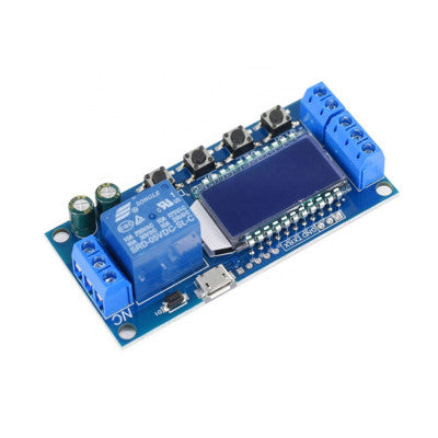 An XY-LJ02 6-30V Micro USB Digital LCD Display Time Module