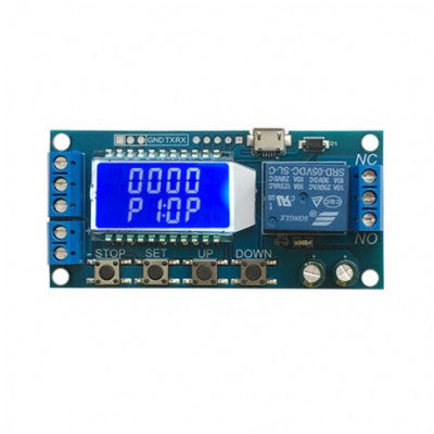 An XY-LJ02 6-30V Micro USB Digital LCD Display Time Module