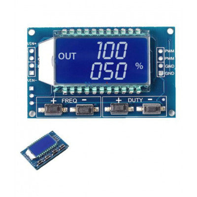 An XY-LPWM Signal Generator PWM Pulse Frequency Duty Cycle Adjustable Module LCD Display Module