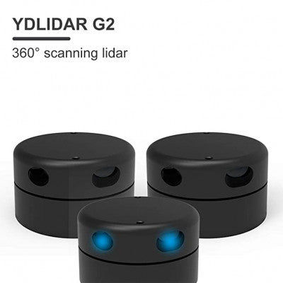 An YDLIDAR G2 360° 2D LiDAR Sensor