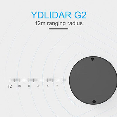 An YDLIDAR G2 360° 2D LiDAR Sensor
