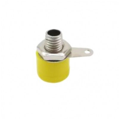 An Yellow 4mm Banana Socket 312 Panel Socket