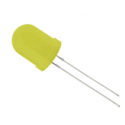 An Yellow LED 10mm - 5 Pieces Pack