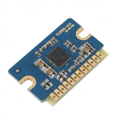 An YL2020 20W plus 20W Class D 12V-24V Mini Digital Power Amplifier Module