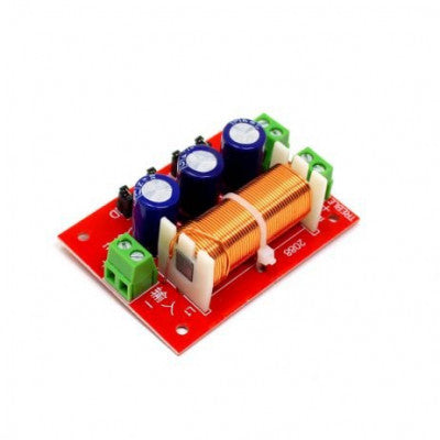 An YLY-2088 400W Treble-Bass Crossover Dual 2-Way Speaker Audio Crossover Module