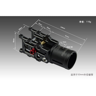 An Z30 Aluminum Folding Arm Tube Joint