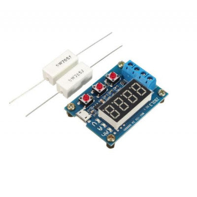 An ZB2L3 18650 Li-ion Lithium Battery Capacity Tester