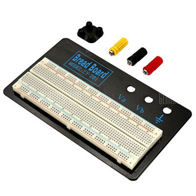 An ZY-201 830 Points Solderless Breadboard