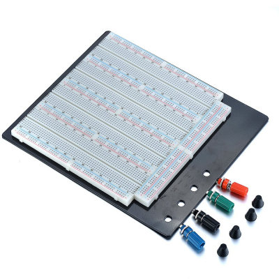 An ZY-208 3220 Points Solderless Breadboard - 4pcs 830pts MB-102